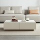 [BUNDLE] Living Room Bundle - Mila Leathaire Sofa + Hudson Extendable Set
